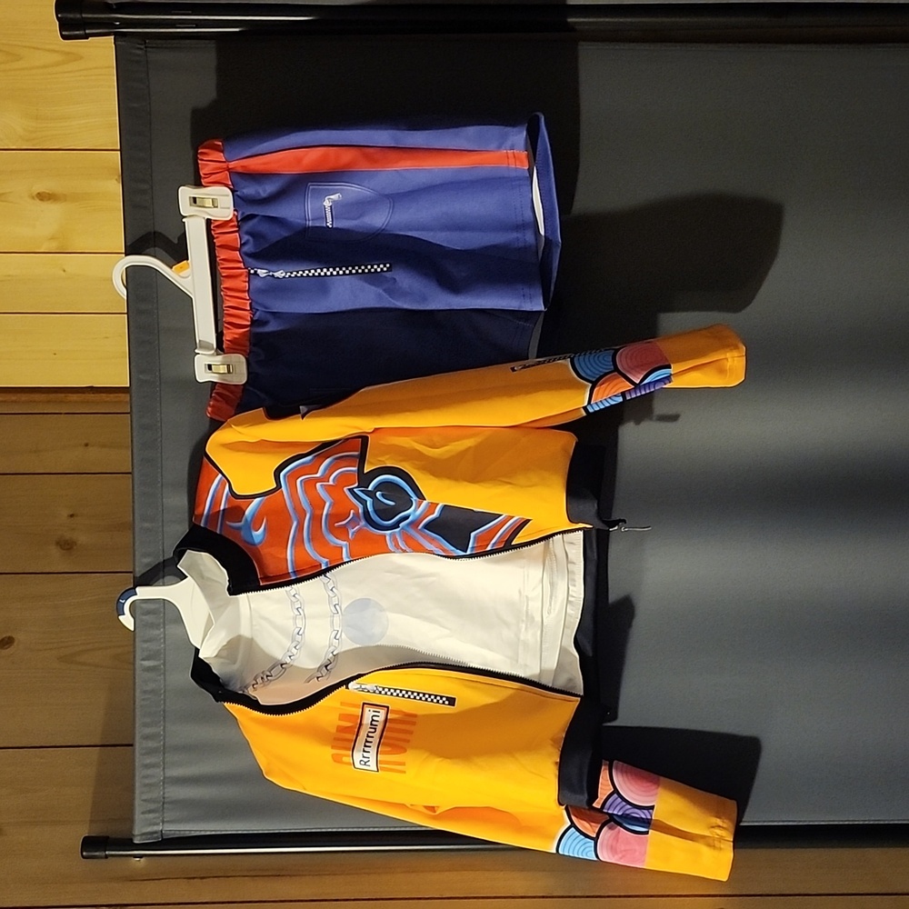 Rumi Kpop Demon Hunter Costime Cosplay--Colorful Kids Jacket with Graphic Design